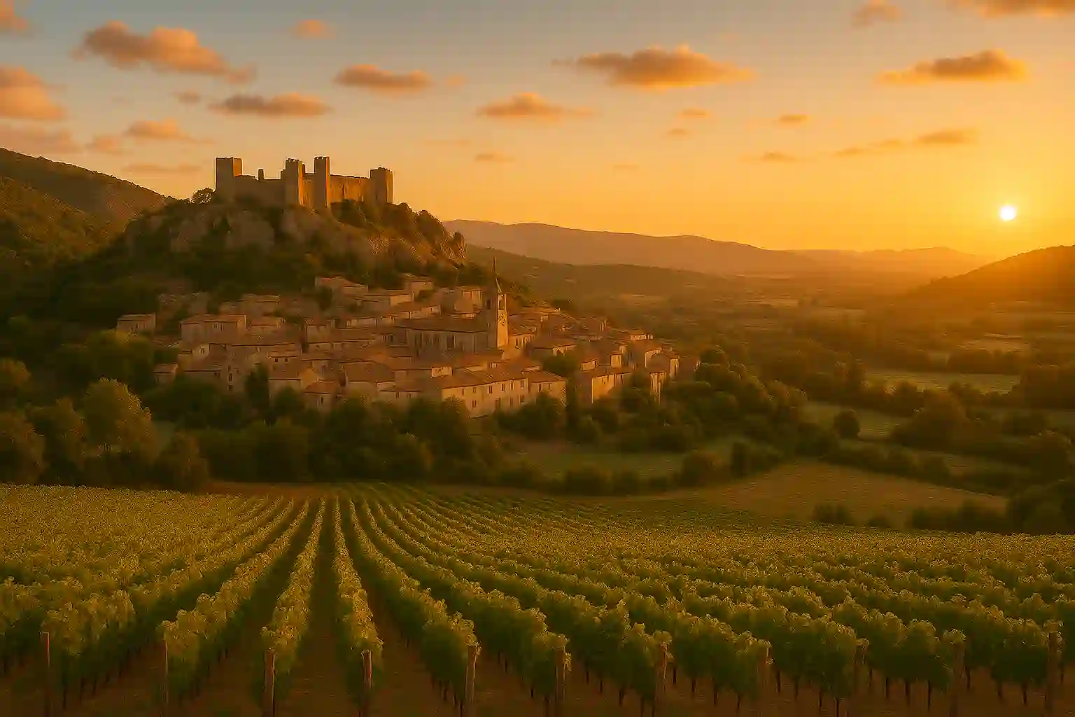 Aude - Carcassonne et châteaux cathares