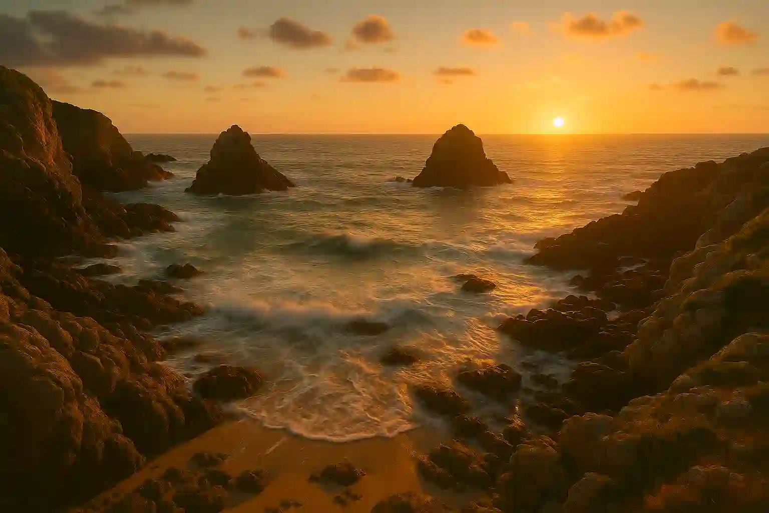Finistère - Phares et côtes sauvages bretonnes